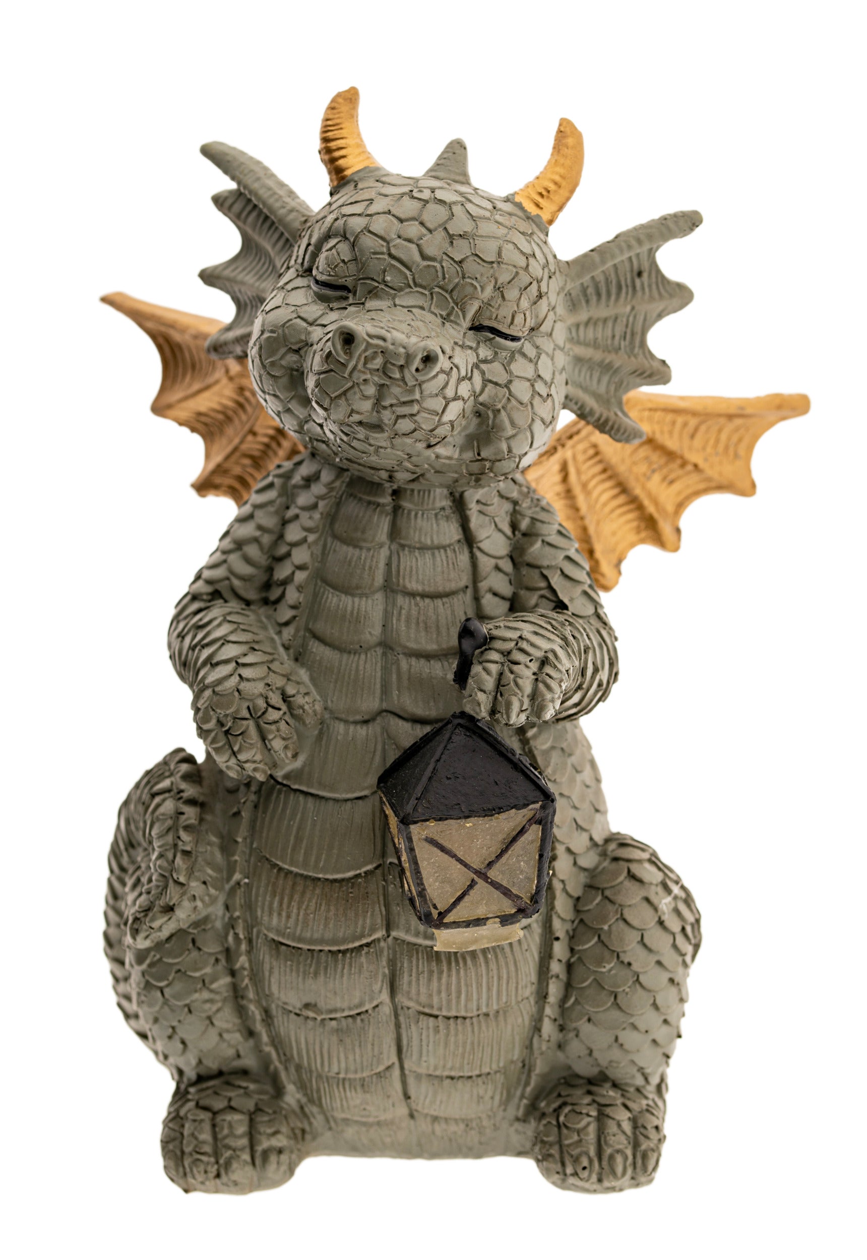 Babydrache Umi – mit Solarlicht - H: 18 cm