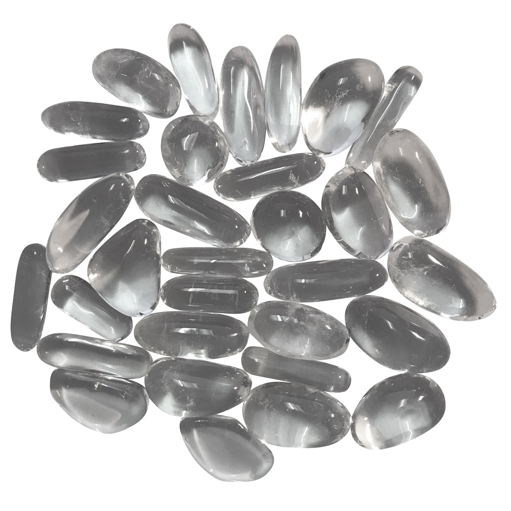 Bergkristall extra - Trommelstein - Größe 2 - 3 cm