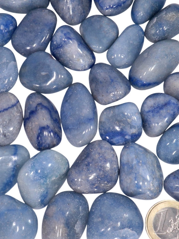 Blauquarz - Trommelstein - Größe 2-3 cm