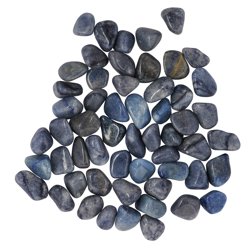 Blauquarz - Trommelstein - Größe 2 - 3 cm