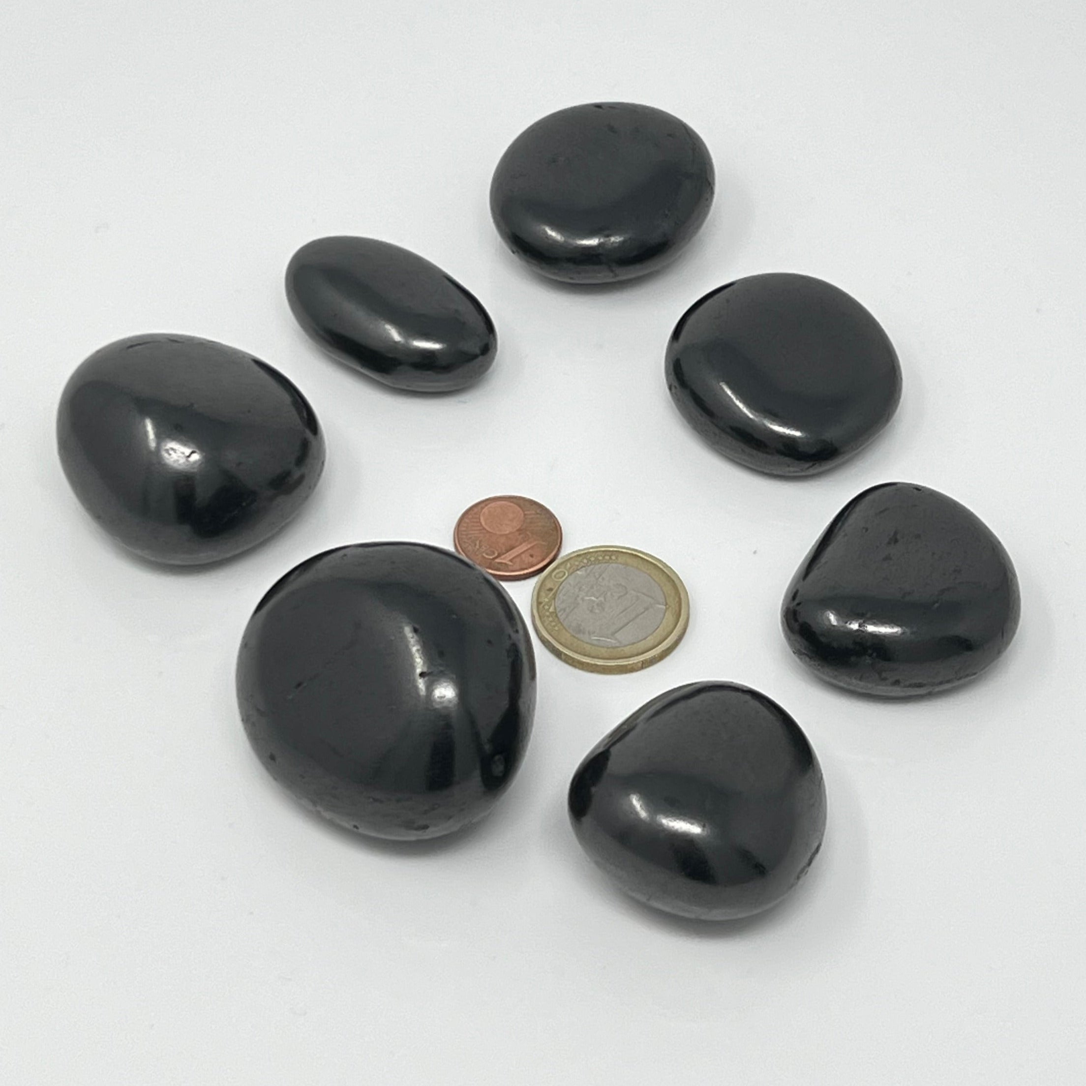 Shungit - Trommelstein - Größe 2,5-5 cm