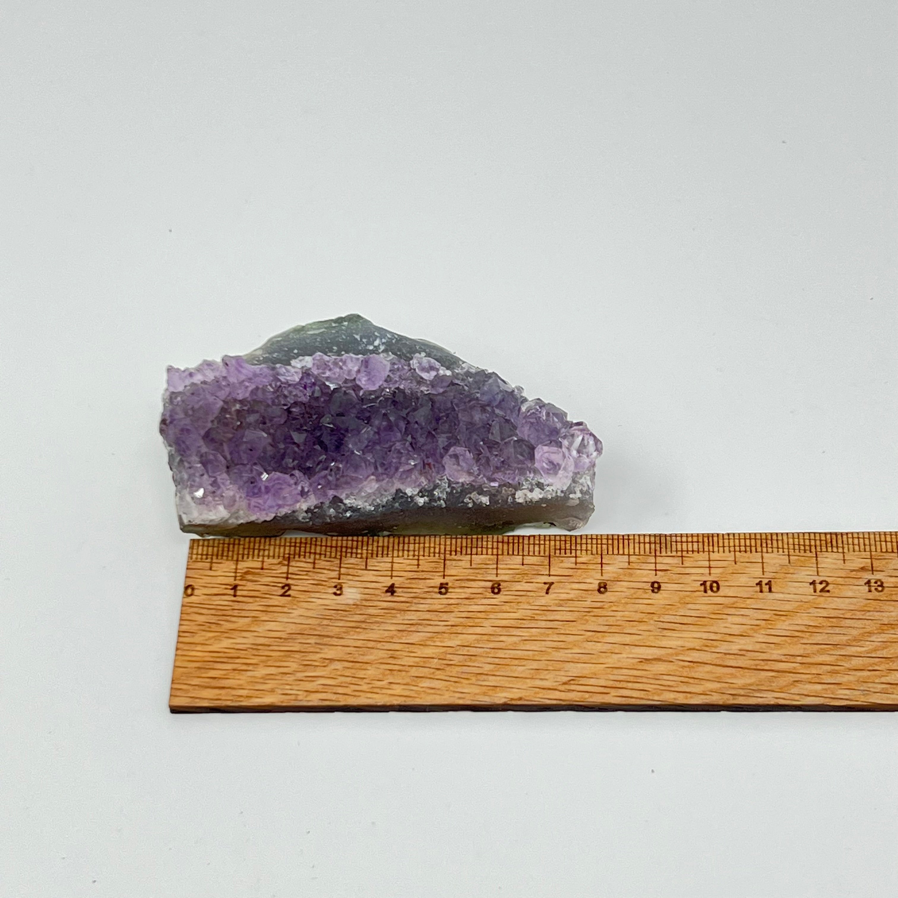 Amethystdrusenstück - B-Qualität - Brasilien - Unikat 02 - ca. 0,1 Kg