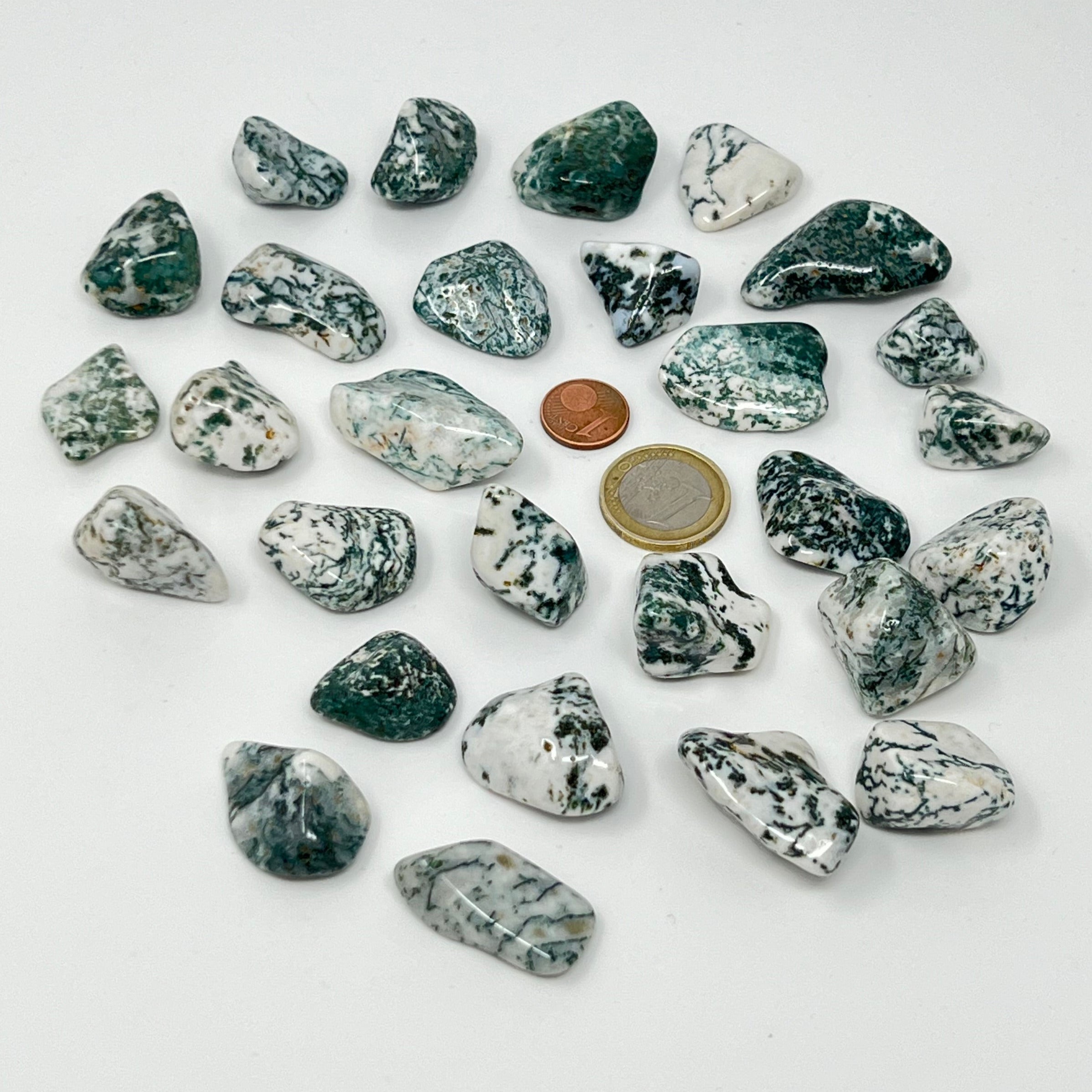 Baumachat - Trommelstein - Größe 2-4,5 cm