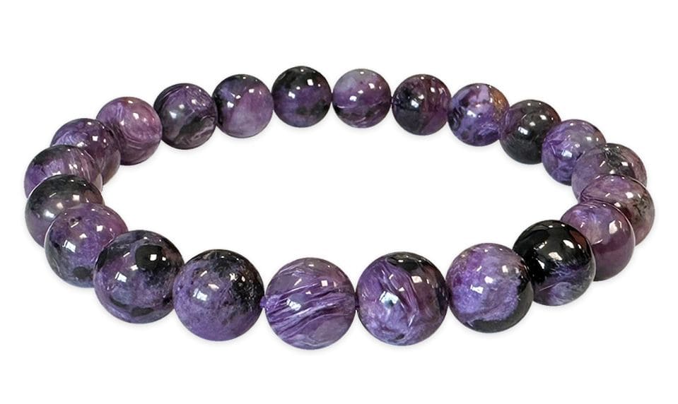 Charoit - AA+ Qualität - Perlenarmband 7,5-8,5 mm