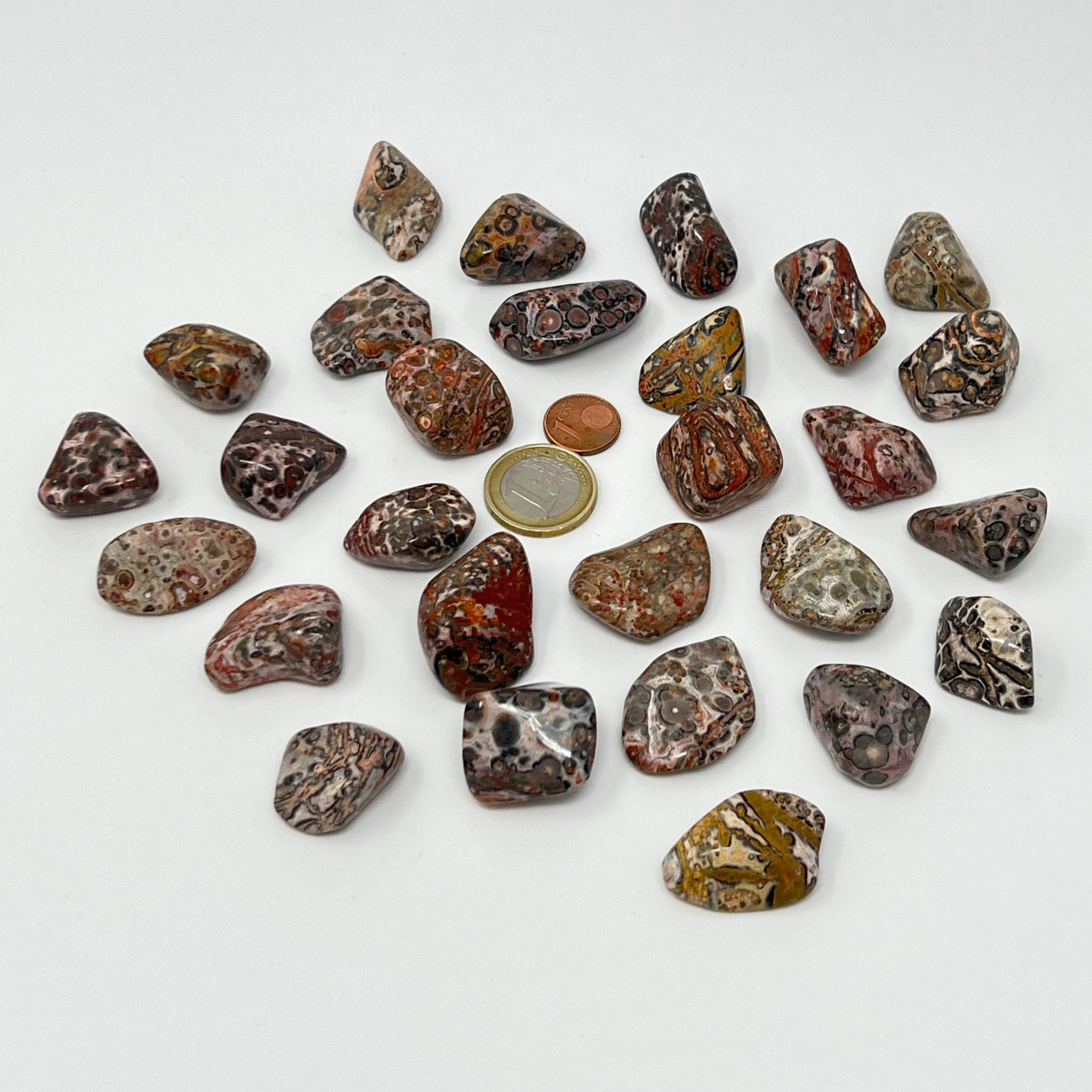 Leopardenstein - Trommelstein - Größe 2-3 cm