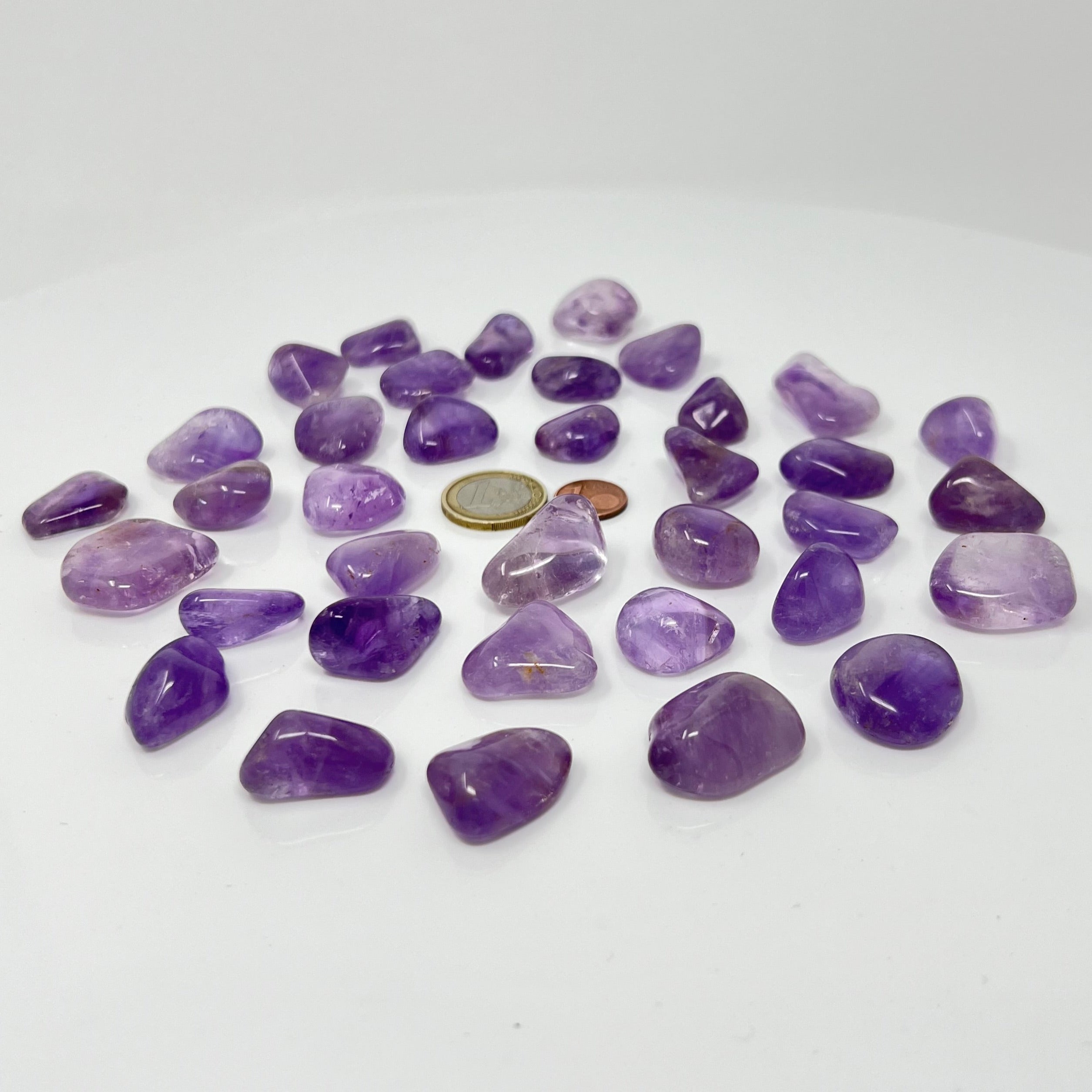 Amethyst hell - Trommelstein - Größe 1,5-3 cm