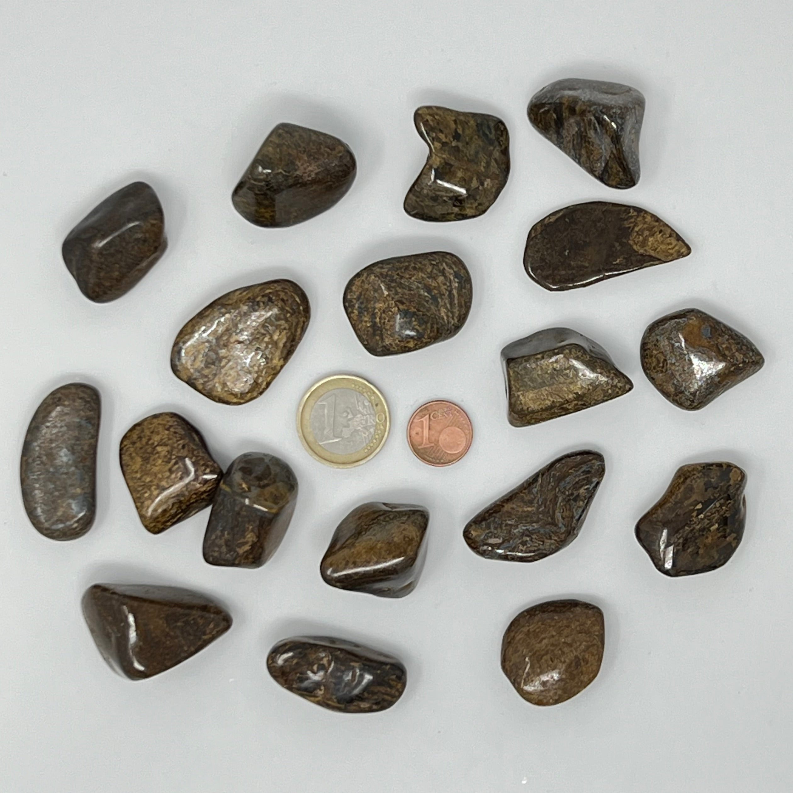 Bronzit - Trommelstein - Größe 2-4 cm