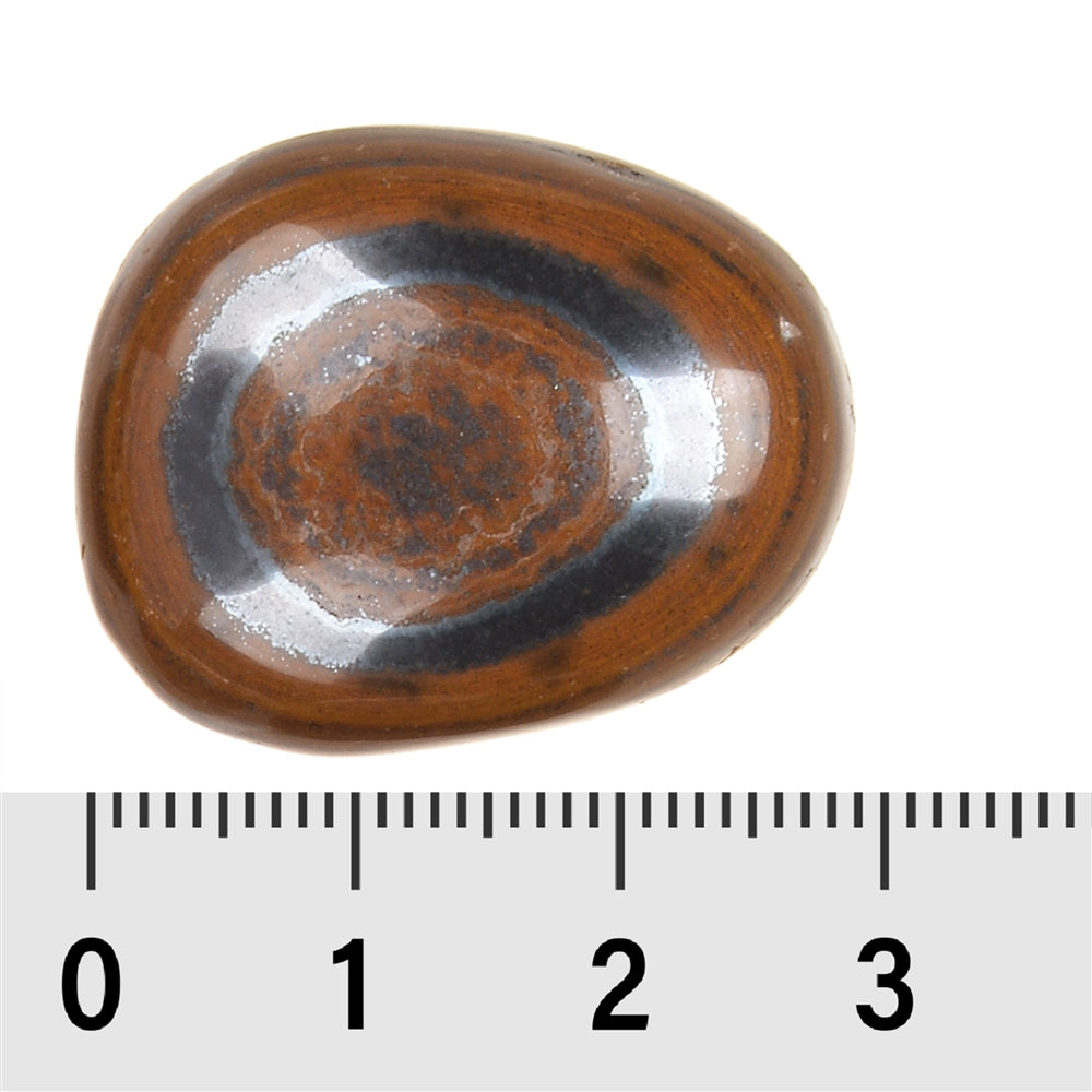 Eisenstein gebändert - Trommelstein - Größe 2 - 3 cm