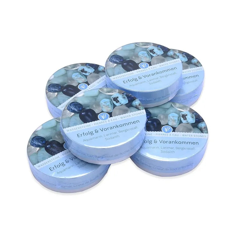 Erfolg und Vorankommen – Lapis-Vitalis - Wassersteine Mischung ca. 100 g in Pappschachtel