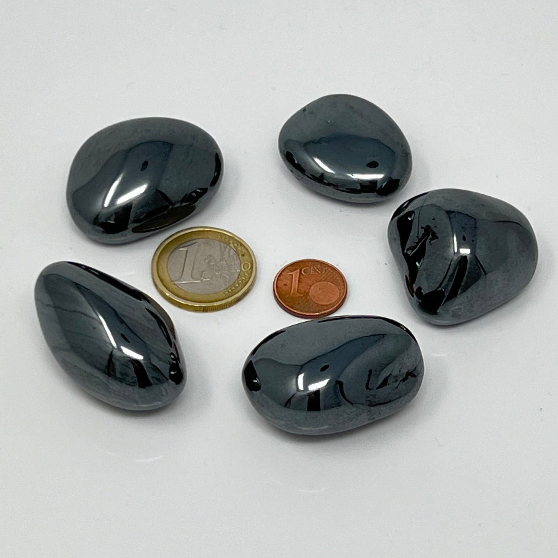Hämatit - Trommelstein - Größe 3-4 cm