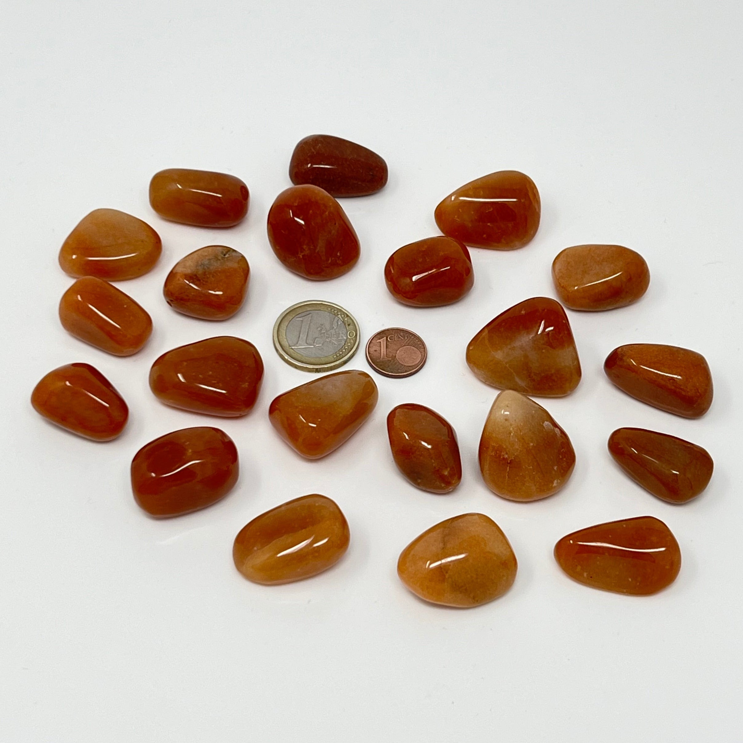 Aventurin Orange - Trommelstein - Größe 1,5-3 cm