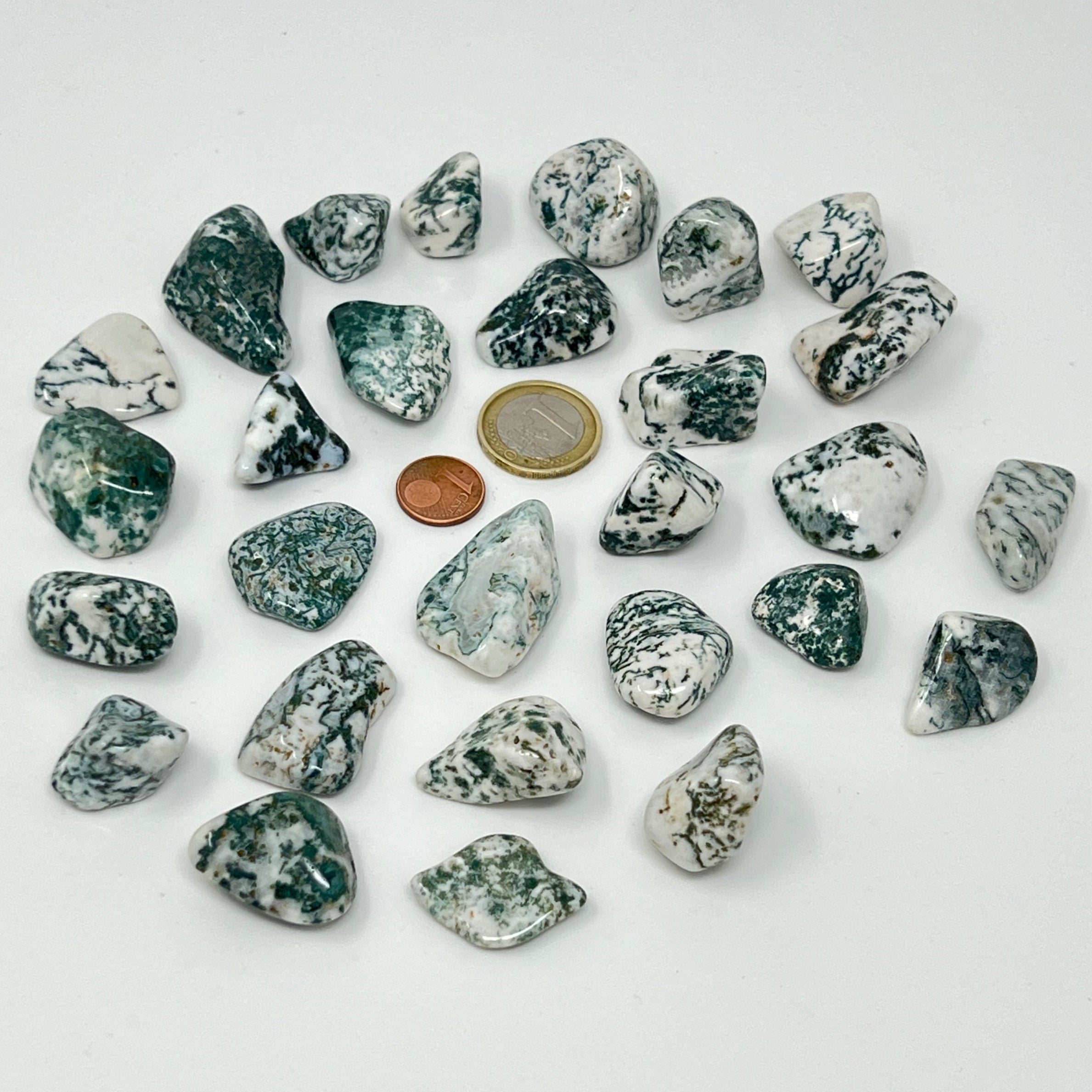 Baumachat - Trommelstein - Größe 2-4,5 cm