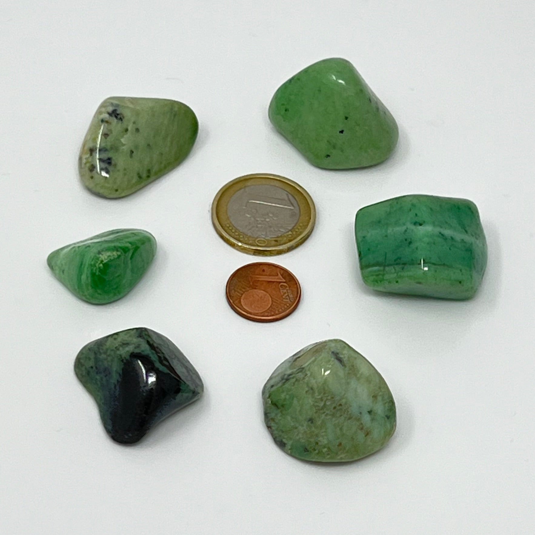 Grossular - Trommelstein - Größe 2,5-3,5 cm