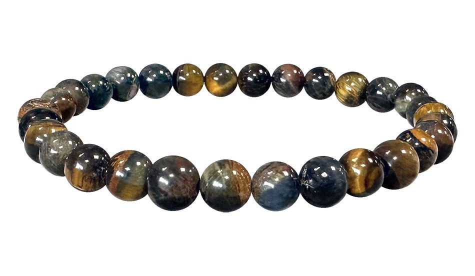 Falkenauge - AB Qualität - Perlenarmband 6 mm