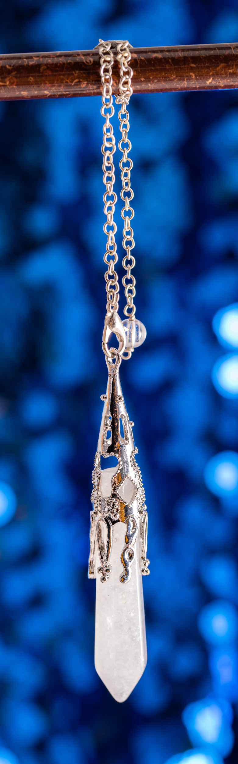 Feen-Pendel – Bergkristall – 75 mm