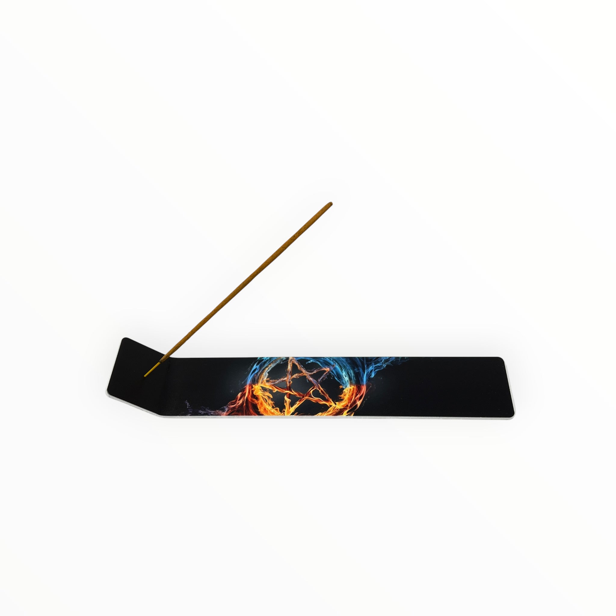 Pentagramm Feuer & Wasser - Model 1 - Acryl Räucherstäbchenhalter