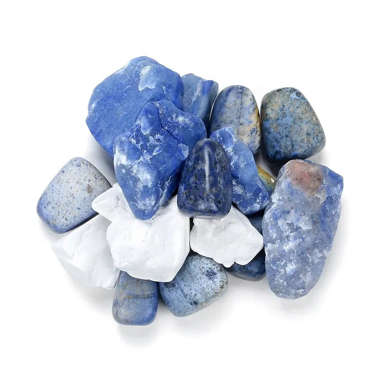 Gelassenheit – Edelstein Balance - Wassersteine Mischung ca. 100 g in Pappschachtel