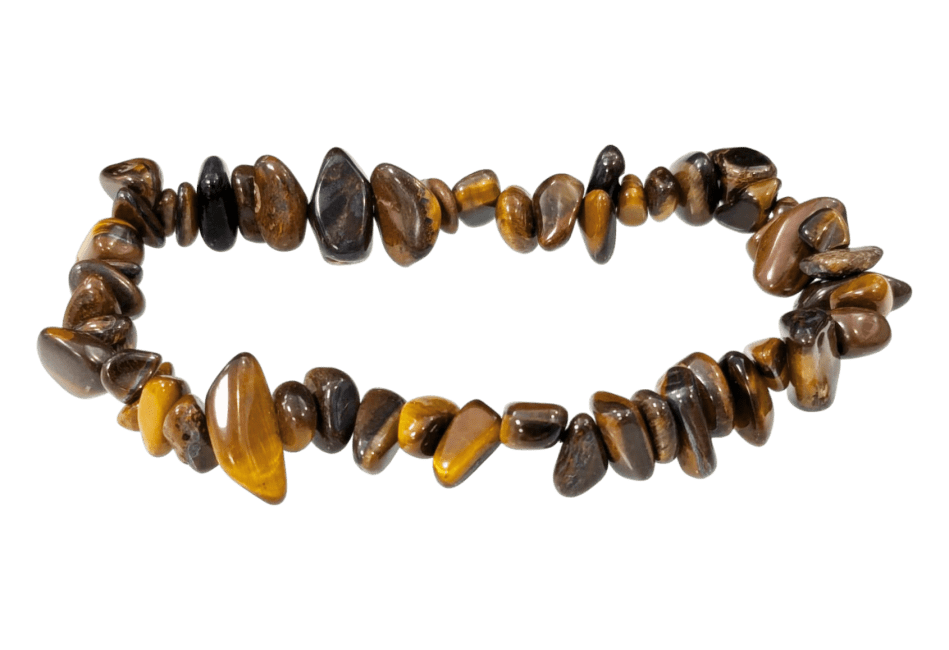 Goldenes Tigerauge Splitterarmband – Schutz & Fokus in A-Qualität (5-8 mm)