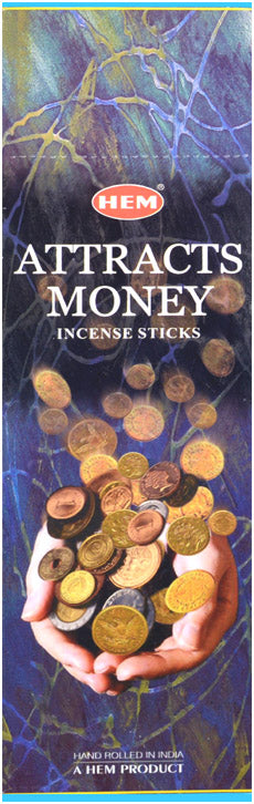 HEM - Attracts Money (Geld anziehend) - Räucherstäbchen ca. 25 g