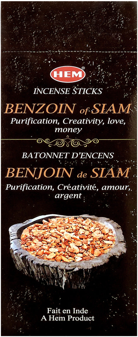 HEM - Benzoin of Siam - Räucherstäbchen ca. 25 g