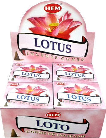 HEM - Lotus - Räucherkegel ca. 16 g