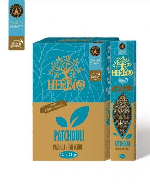 Herbio - Patchouli - Räucherstäbchen ca. 20 g