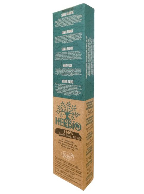 Herbio - White Sage (Weißer Salbei) - Räucherstäbchen ca. 20 g