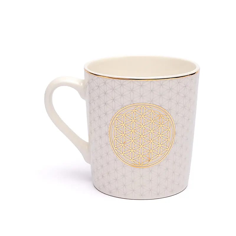 Kaffeetasse – Blume des Lebens - 250 ml