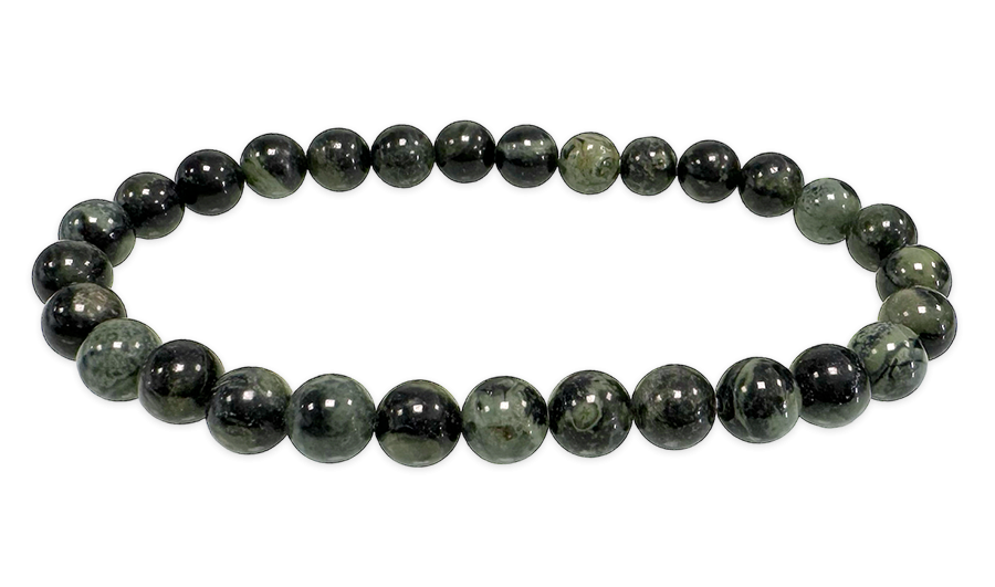 Kambaba Jaspis - AB Qualität - Perlenarmband 6-7 mm