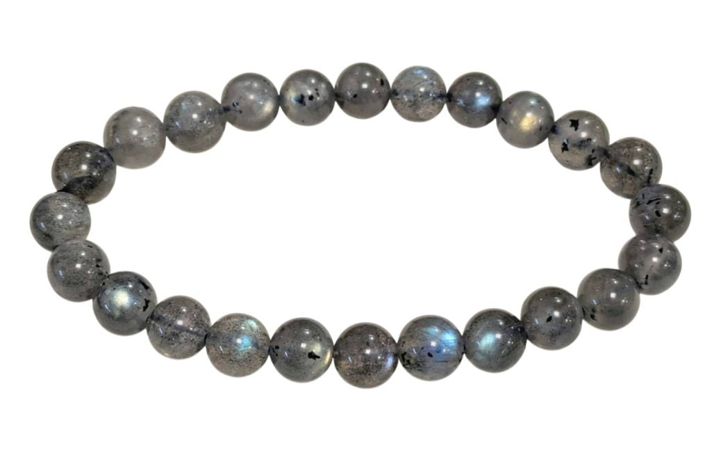 Labradorit Armband – Mystisches Farbenspiel aus Madagaskar in AA+ Qualität(8 mm)