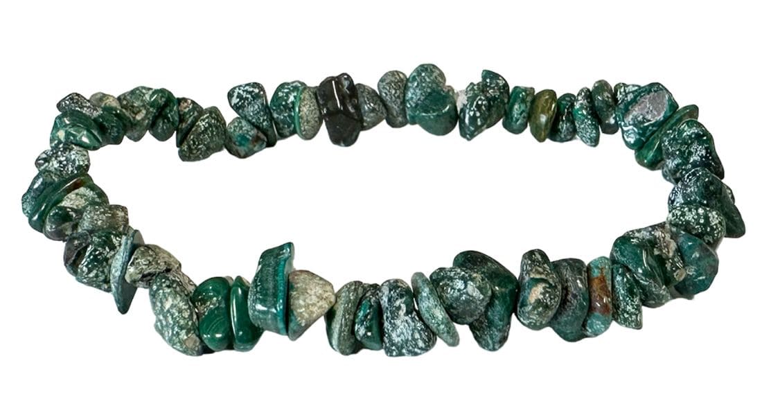 Malachit Splitterarmband – Natürliche Urkraft aus dem Kongo (5-8 mm)
