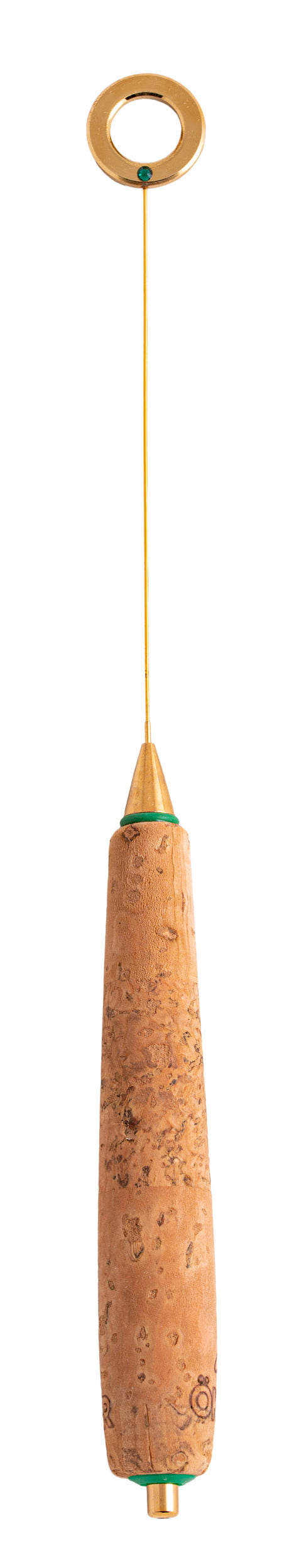 Ökotensor Midi – mit vergoldetem Metall-Ring – Ausziehbar 26-36 cm