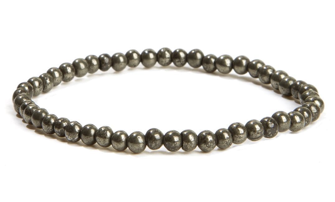 Pyrit Armband – Natursteine aus Peru (4 mm, A-Qualität)