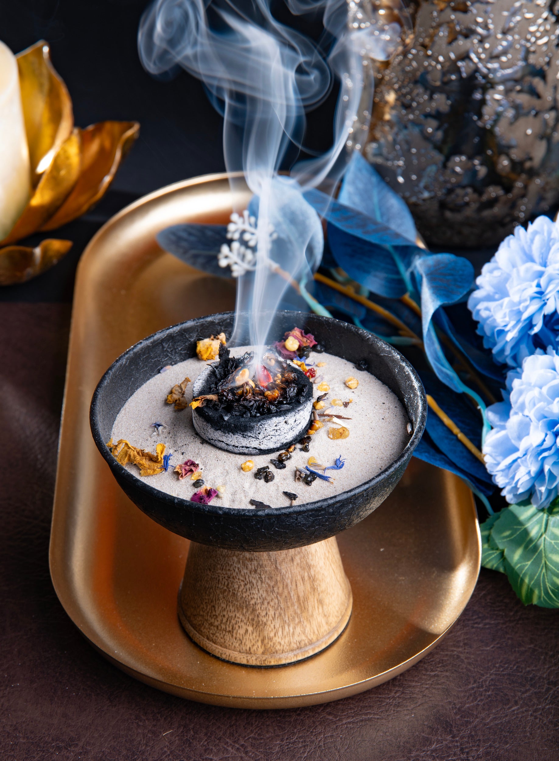 Räucherkelch Elaia – mittel - Höhe 9,5 cm, Ø 11,5 cm