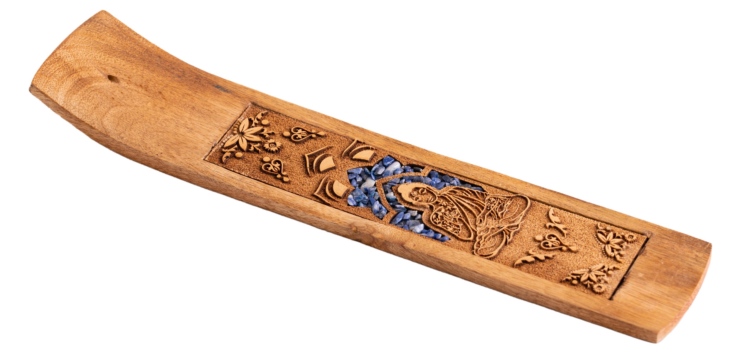 Räucherstäbchenhalter - Buddha mit Sodalith