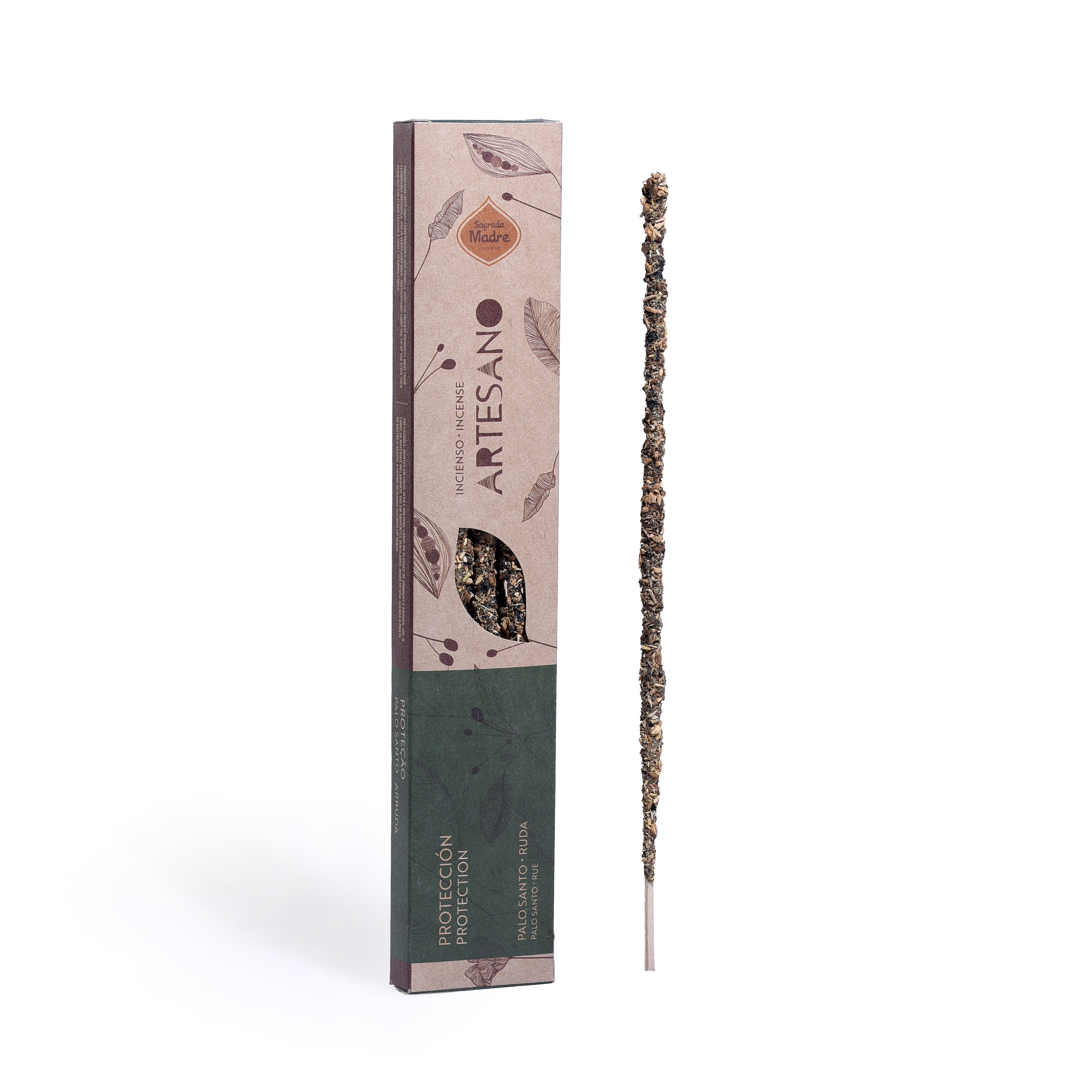 Sagrada Madre - Artesano - Palo Santo & Weinraute - Räucherstäbchen
