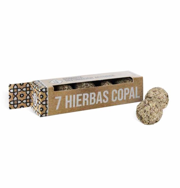 Sagrada Madre - Bombita - 7 Kräuter & Copal - Räucherkugeln 4 St.