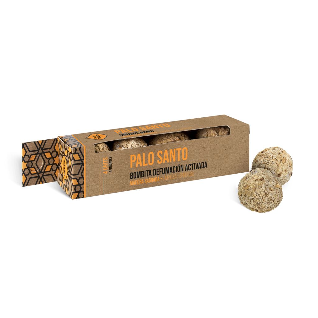 Sagrada Madre - Bombita - Palo Santo - Räucherkugeln 4 Stk.