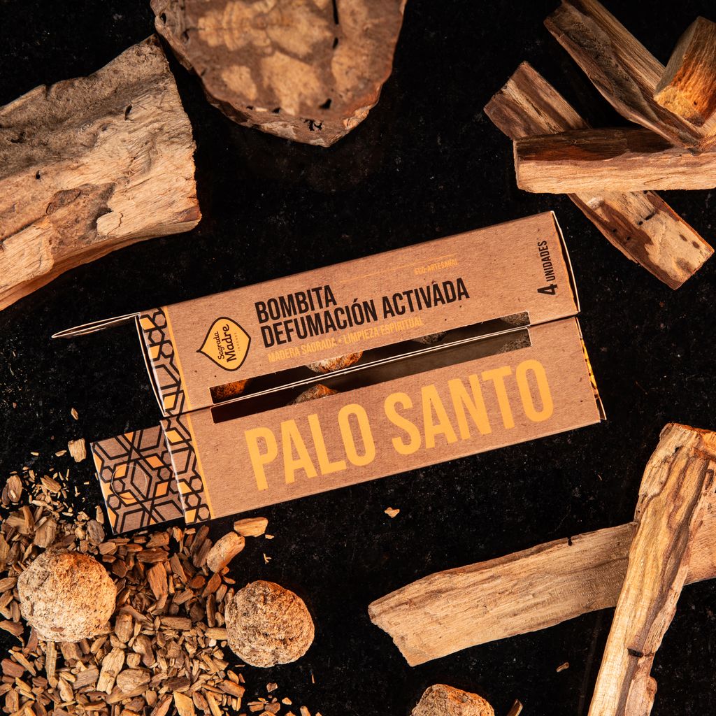 Sagrada Madre - Bombita - Palo Santo - Räucherkugeln 4 Stk.