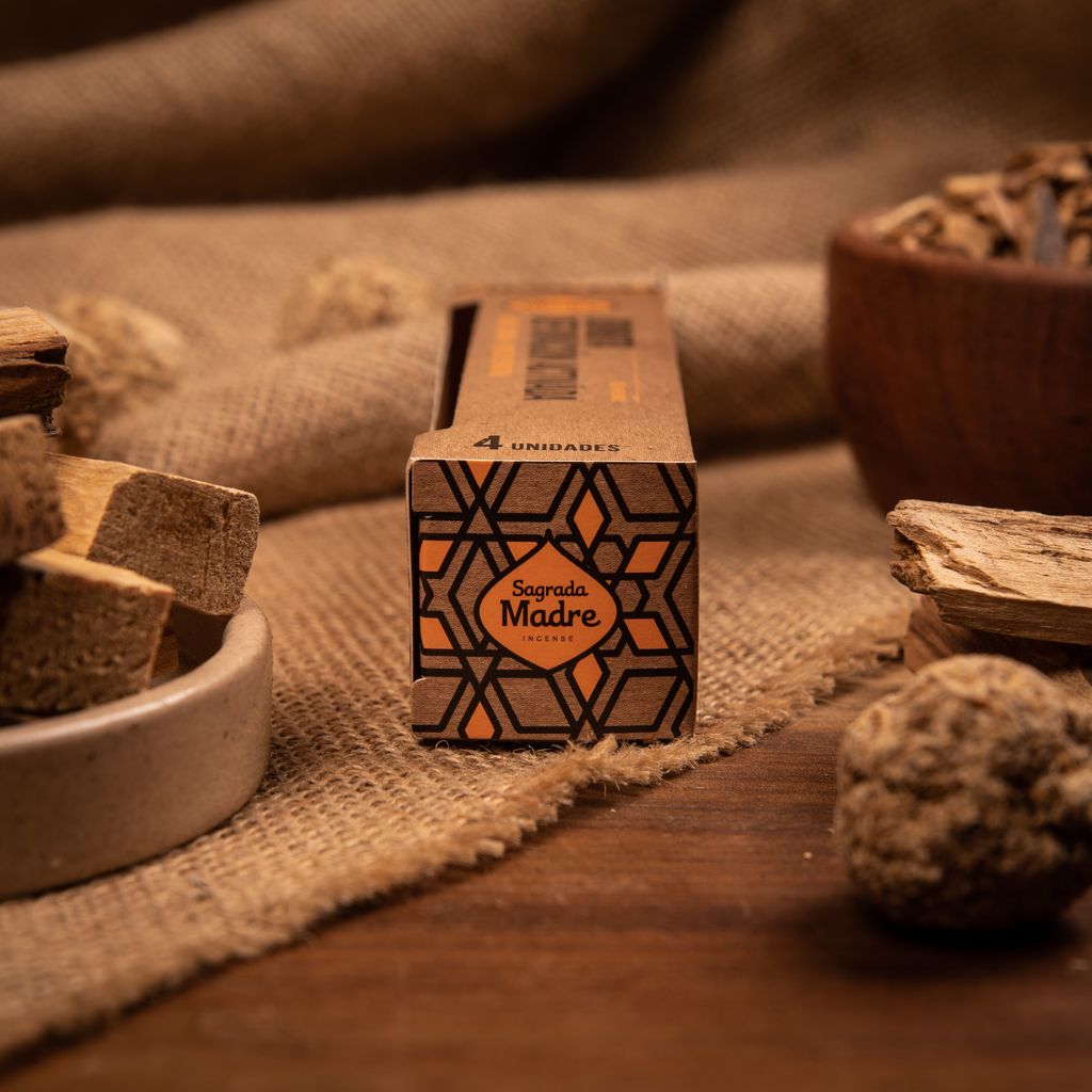 Sagrada Madre - Bombita - Palo Santo - Räucherkugeln 4 Stk.