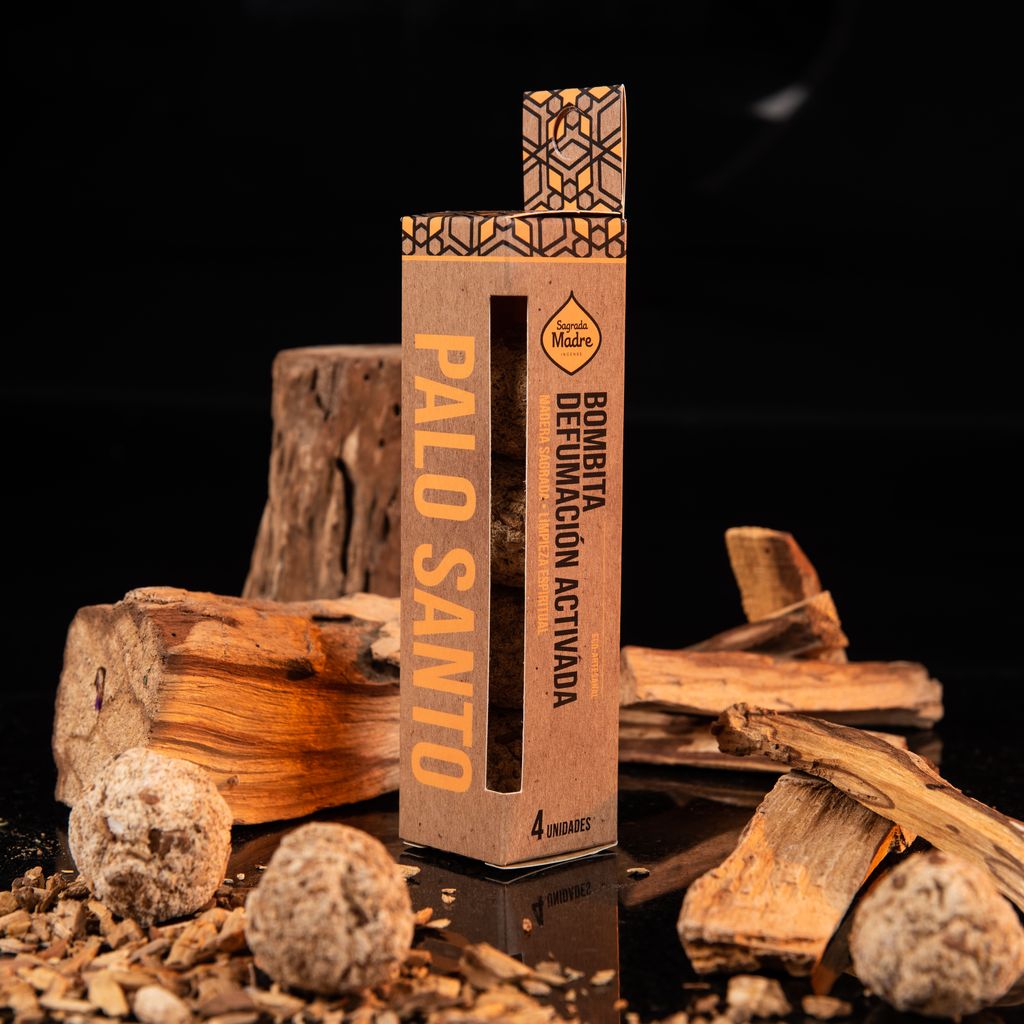 Sagrada Madre - Bombita - Palo Santo - Räucherkugeln 4 Stk.