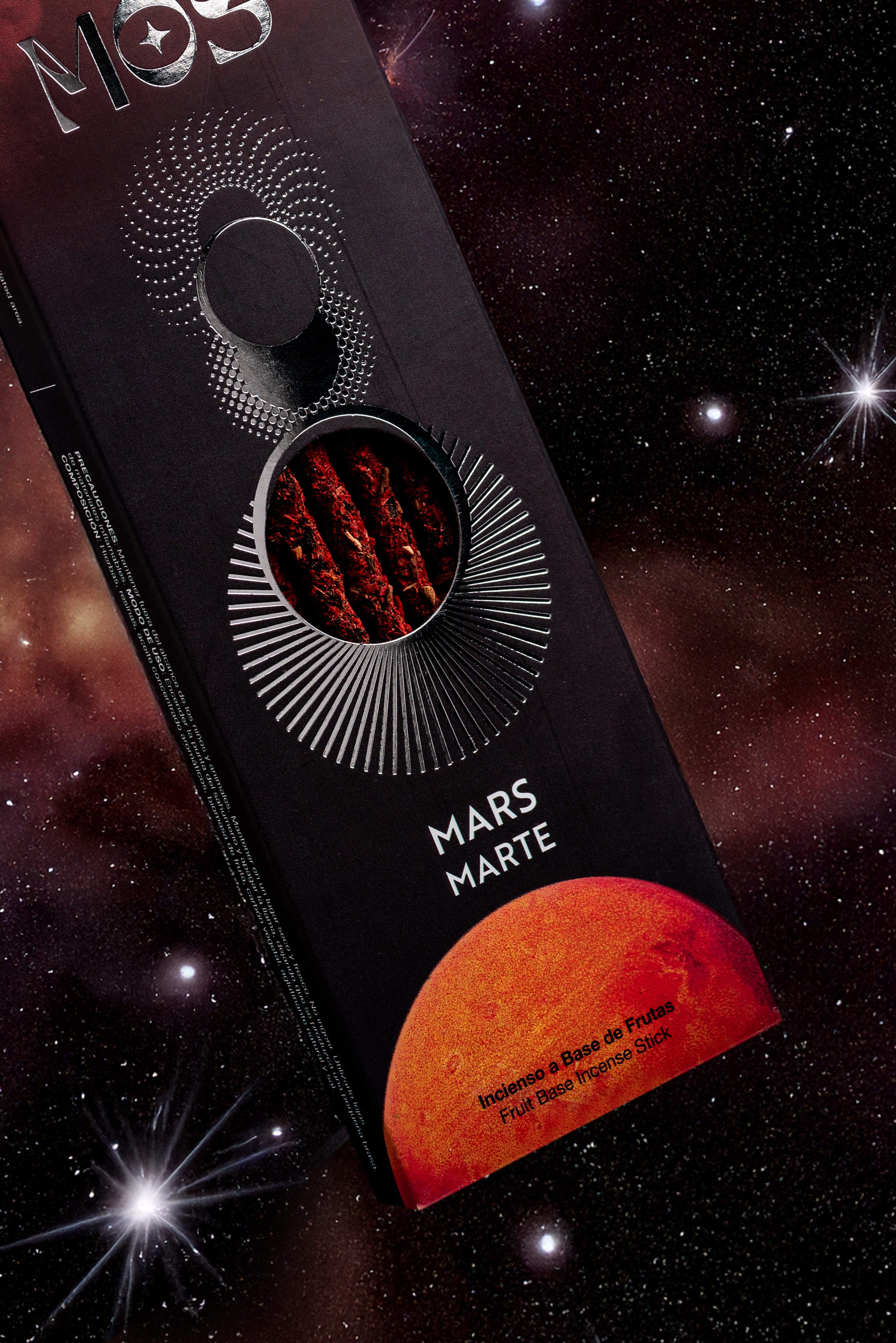 Sagrada Madre - Cosmos - Mars - Rote Früchte & Palo Santo -  Räucherstäbchen - 8 Stk.
