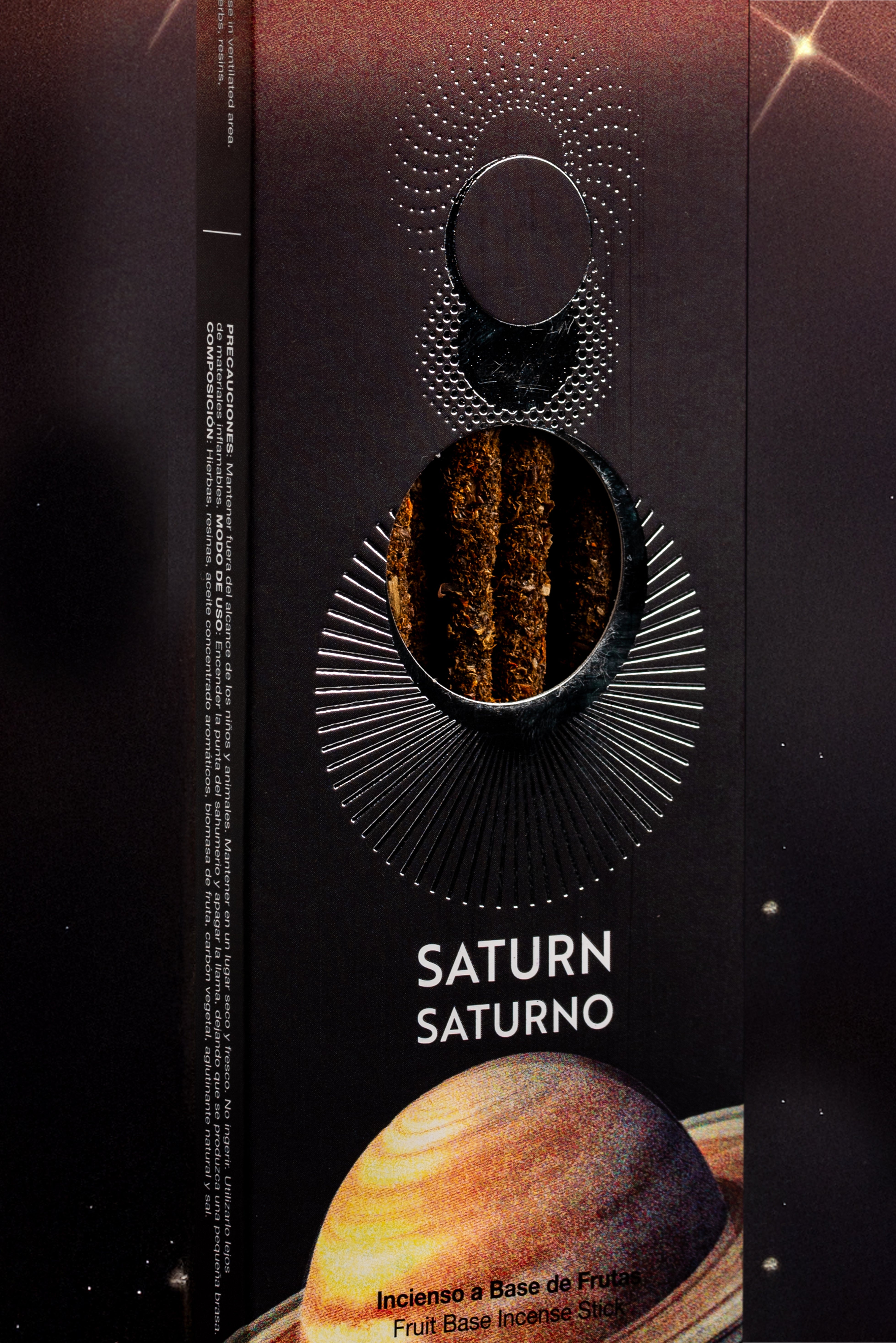 Sagrada Madre - Cosmos - Saturn - Myrrhe & Zypresse - Räucherstäbchen - 8 Stk.