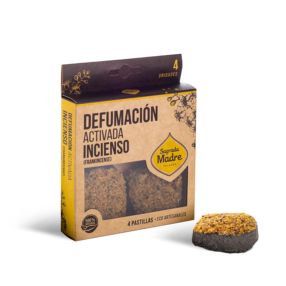 Sagrada Madre - Defumación Activada - Aktiv-Räuchertabletten Weihrauch