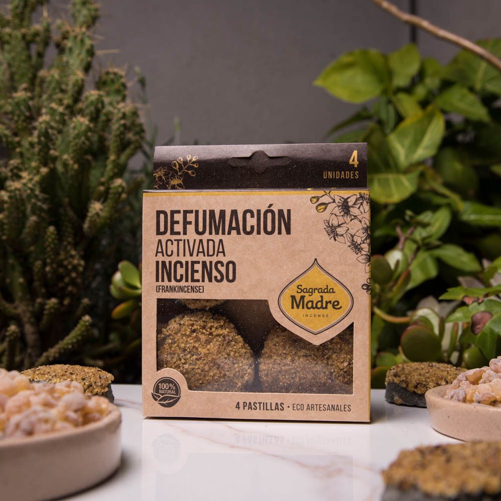 Sagrada Madre - Defumación Activada - Aktiv-Räuchertabletten Weihrauch