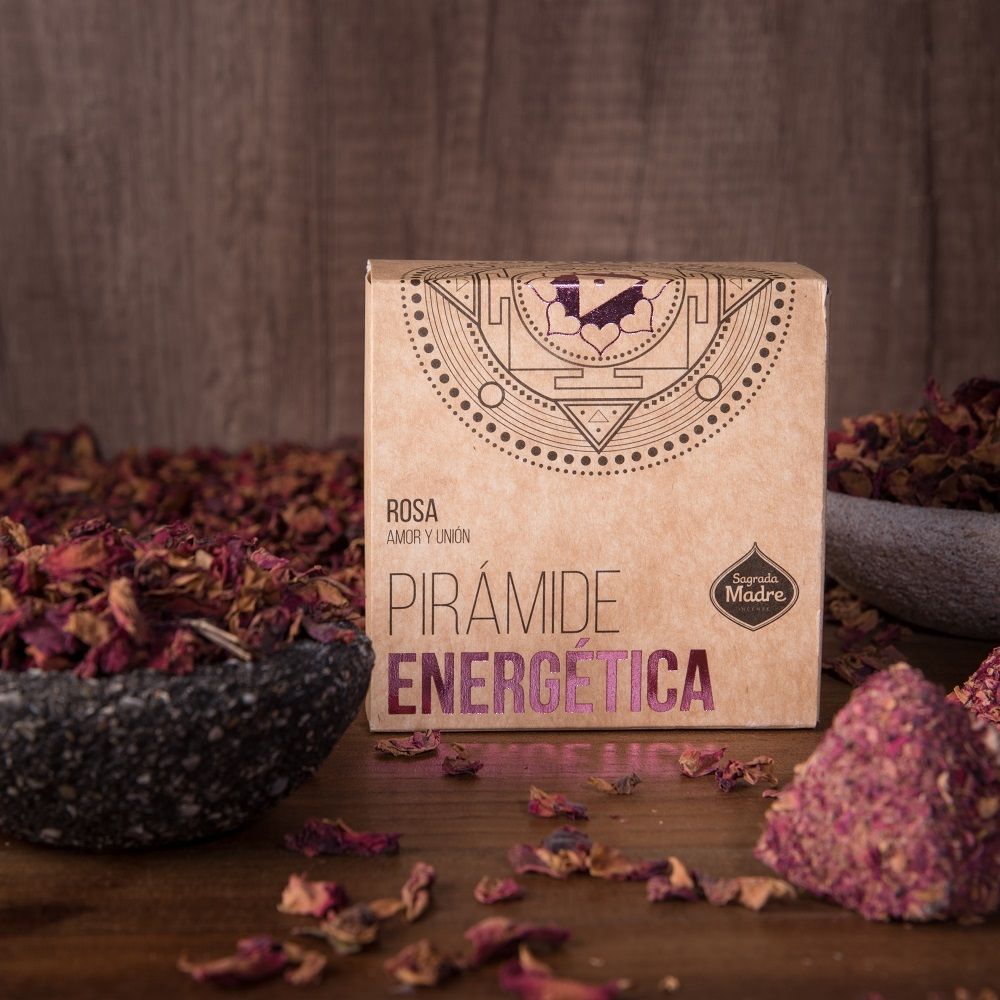 Sagrada Madre - Energética - Räucherpyramiden Rosen