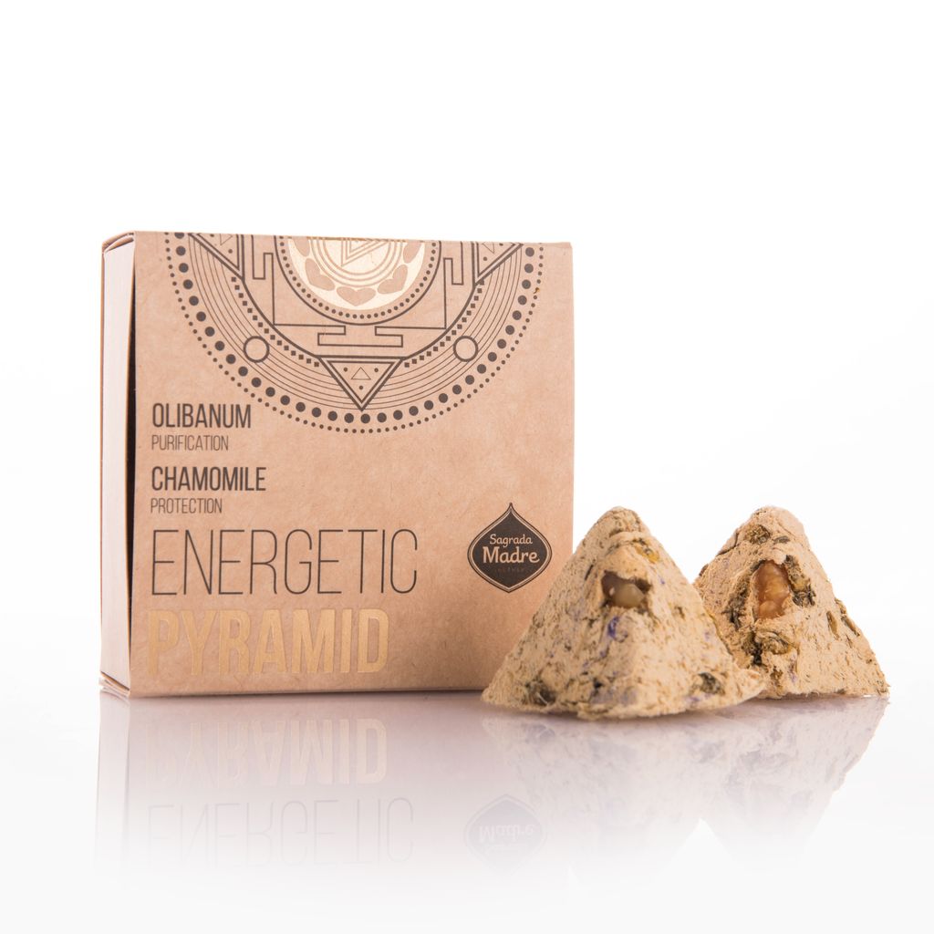 Sagrada Madre - Energética - Räucherpyramiden Weihrauch & Kamille