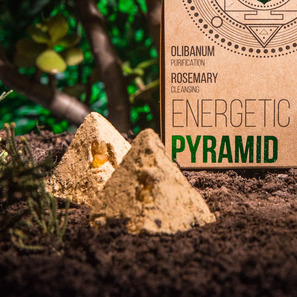 Sagrada Madre - Energética - Räucherpyramiden Weihrauch & Rosmarin
