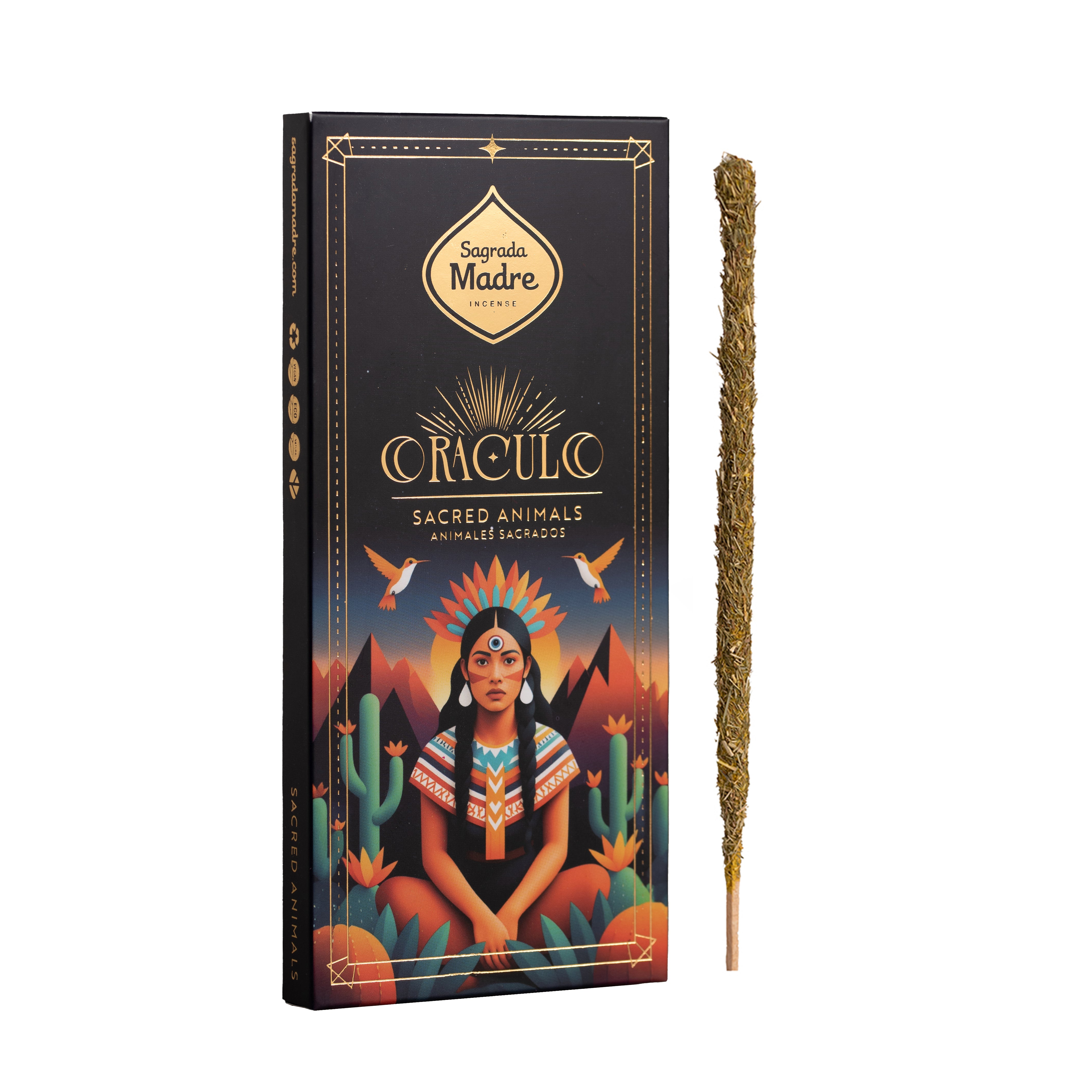 Sagrada Madre - Heiliges Tier Orakel - Räucherstäbchen - 8 Stk.