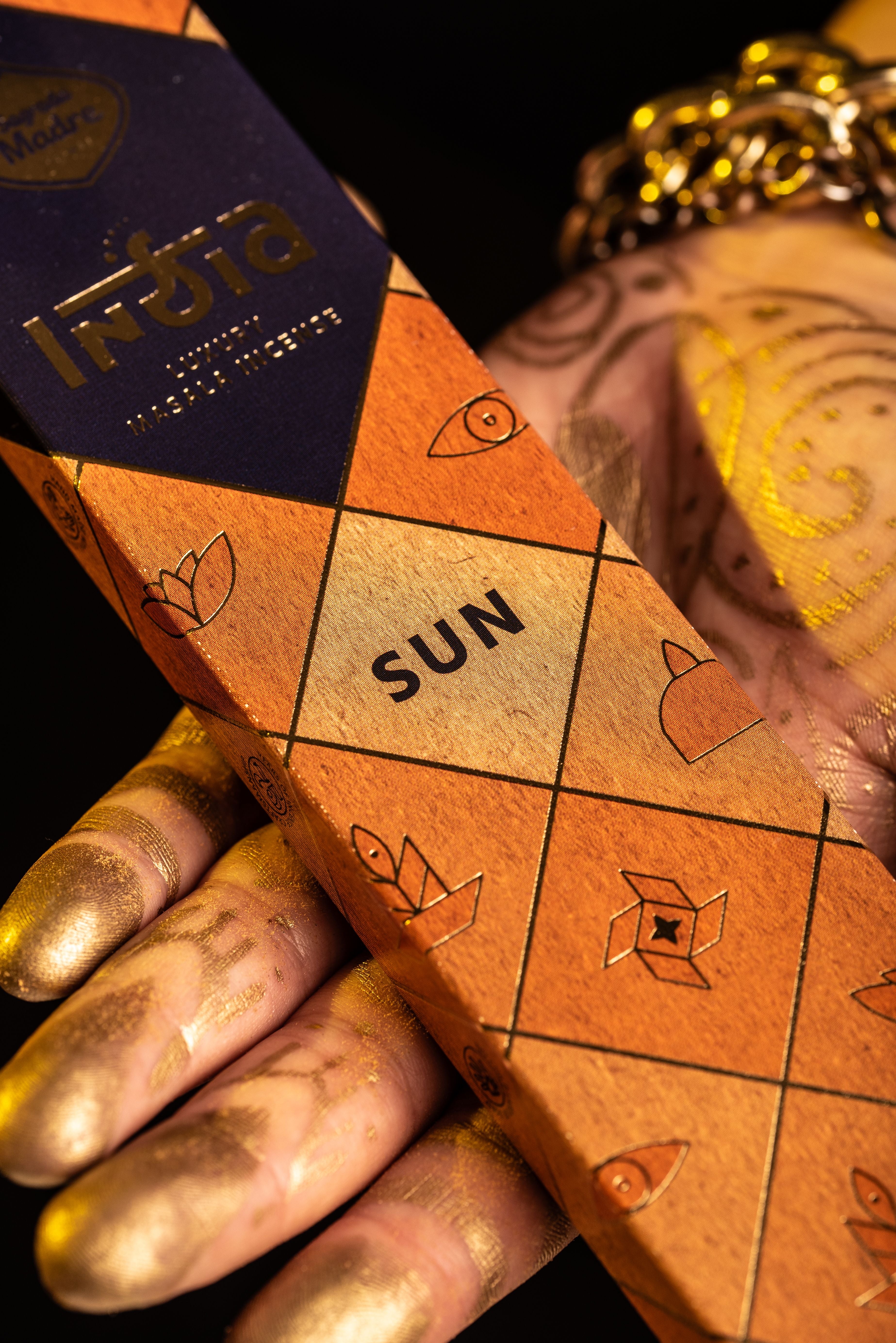 Sagrada Madre - India - SONNE - Stärke und Energie - Räucherstäbchen